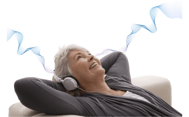 Listen to the audio frequencies for 10 minutes each day.