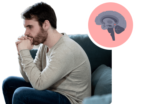 Your pineal gland (third eye) isn't working right now.